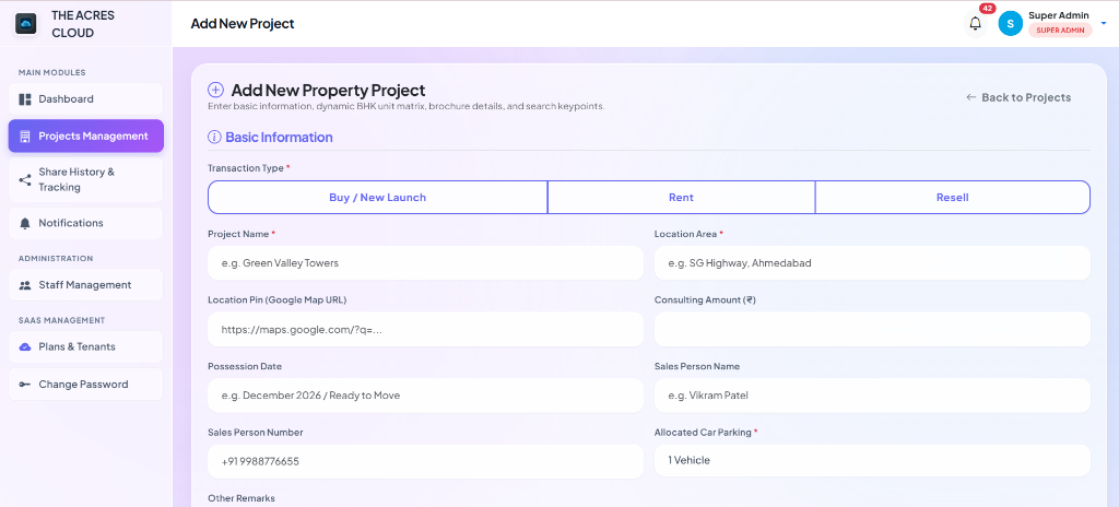 Projects
